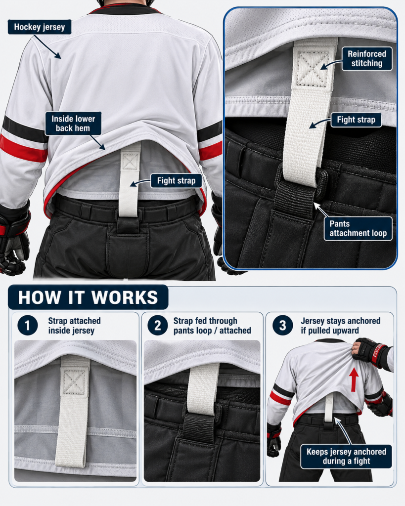 Hockey Fight Strap
