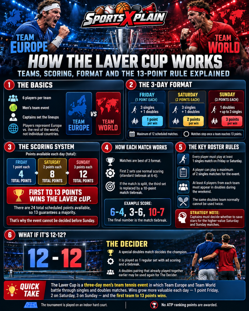 Laver Cup Explained Infographic