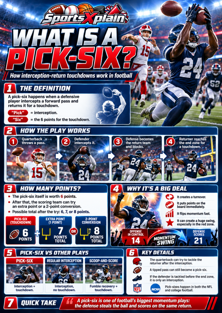 Pick Six Explained Infographic